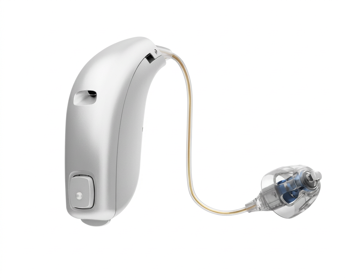 Receiver-in-Canal (RIC) hearing aid