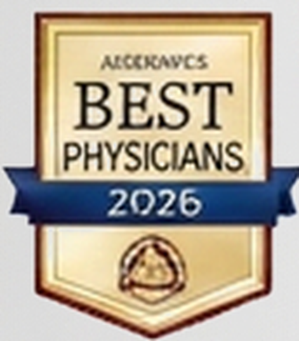 Best Physicians 2026 award badge