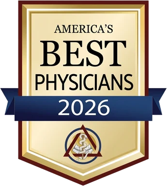 Best Physicians 2026 award badge